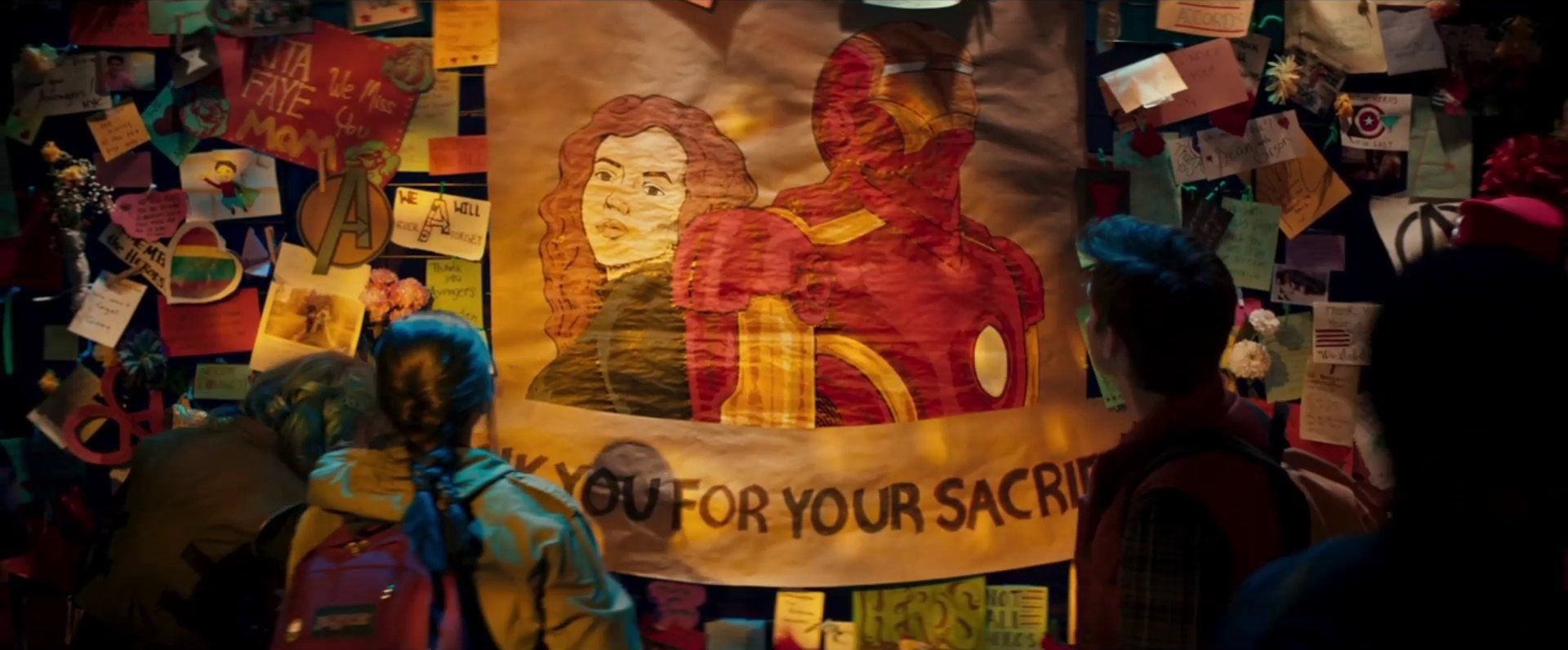 Ms. Marvel Iron Man Black Widow Tribute Still