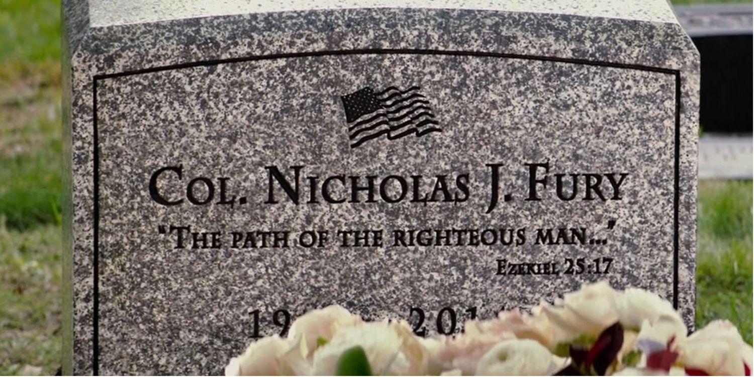 Nick Fury gravestone 2 by 1
