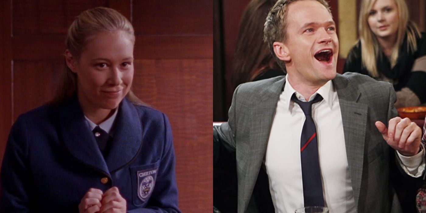 Paris Geller From Gilmore Girls And Barney Stinson From HIMYM