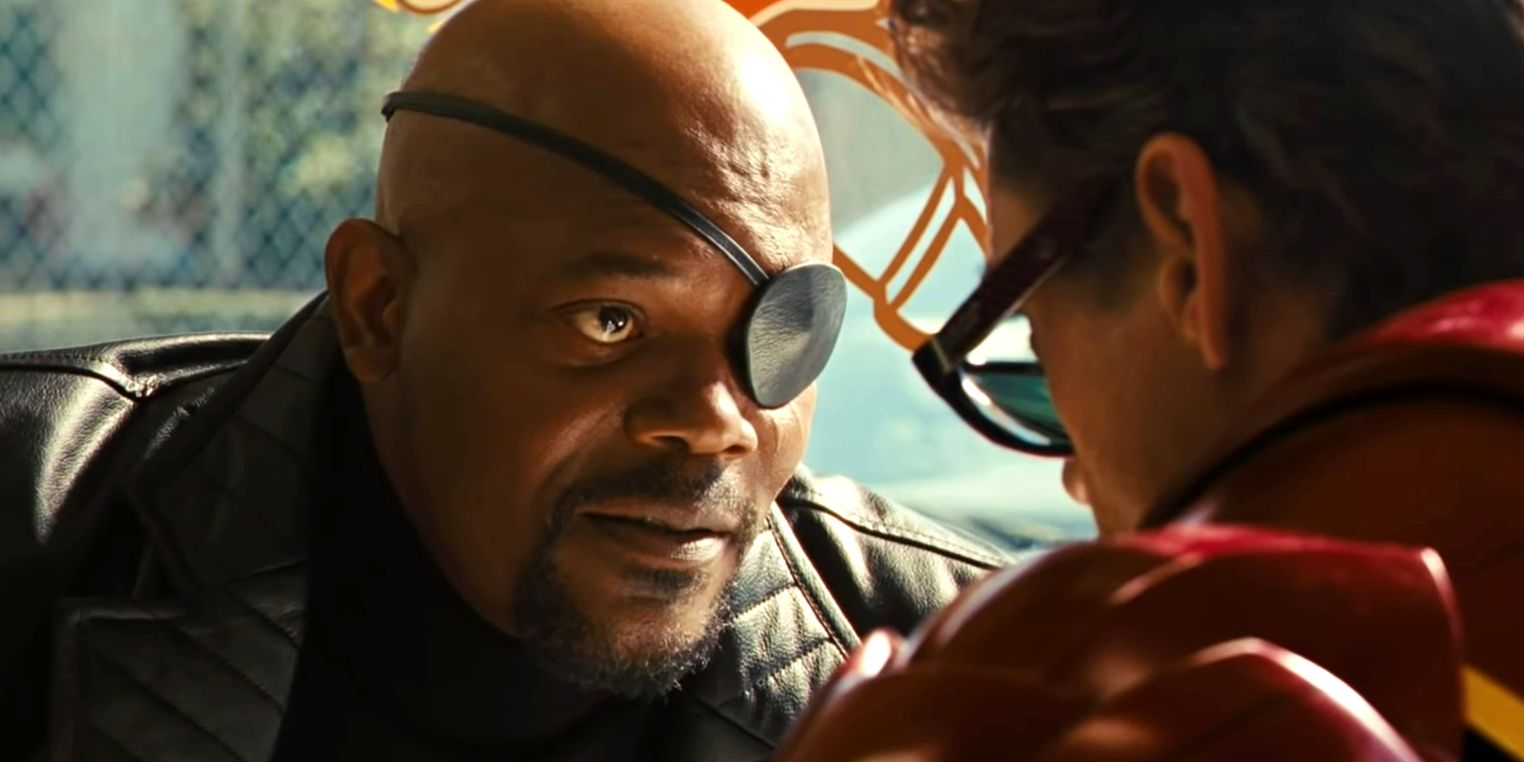 Samuel L Jackson as Nick Fury in Iron Man 2