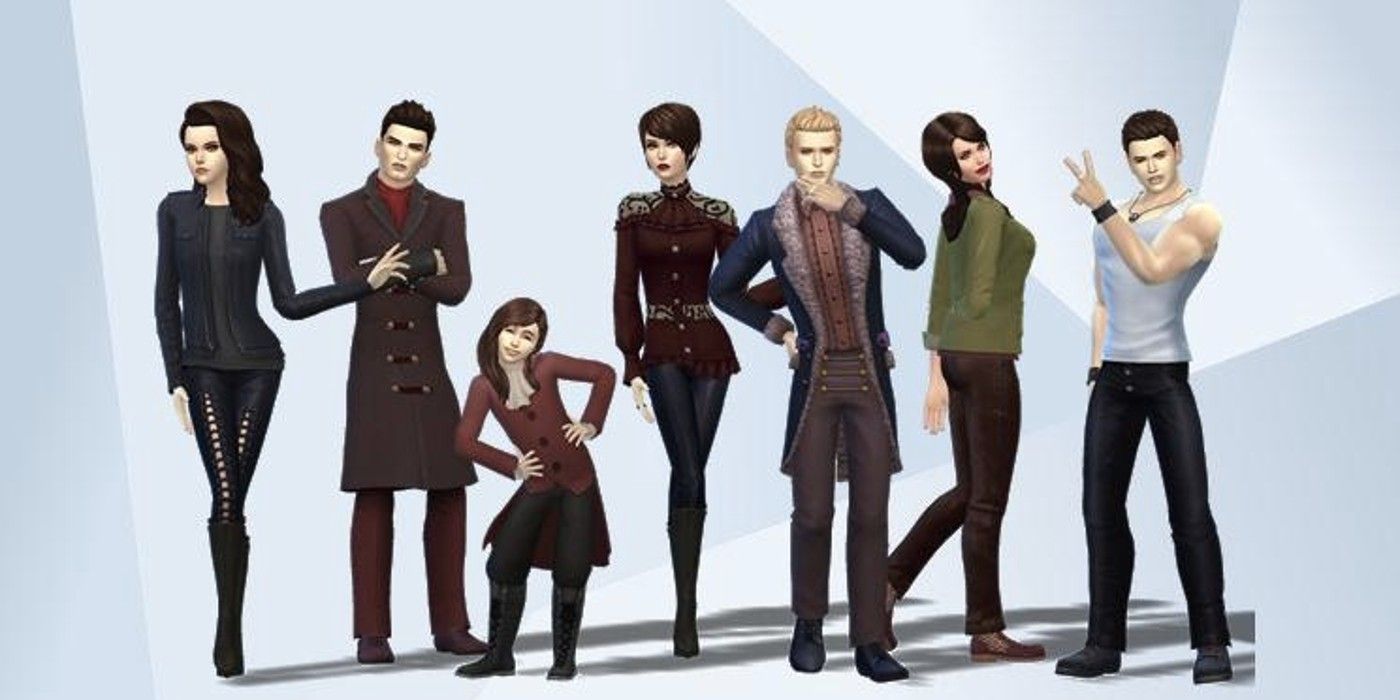 Sims 4 Cullen Family