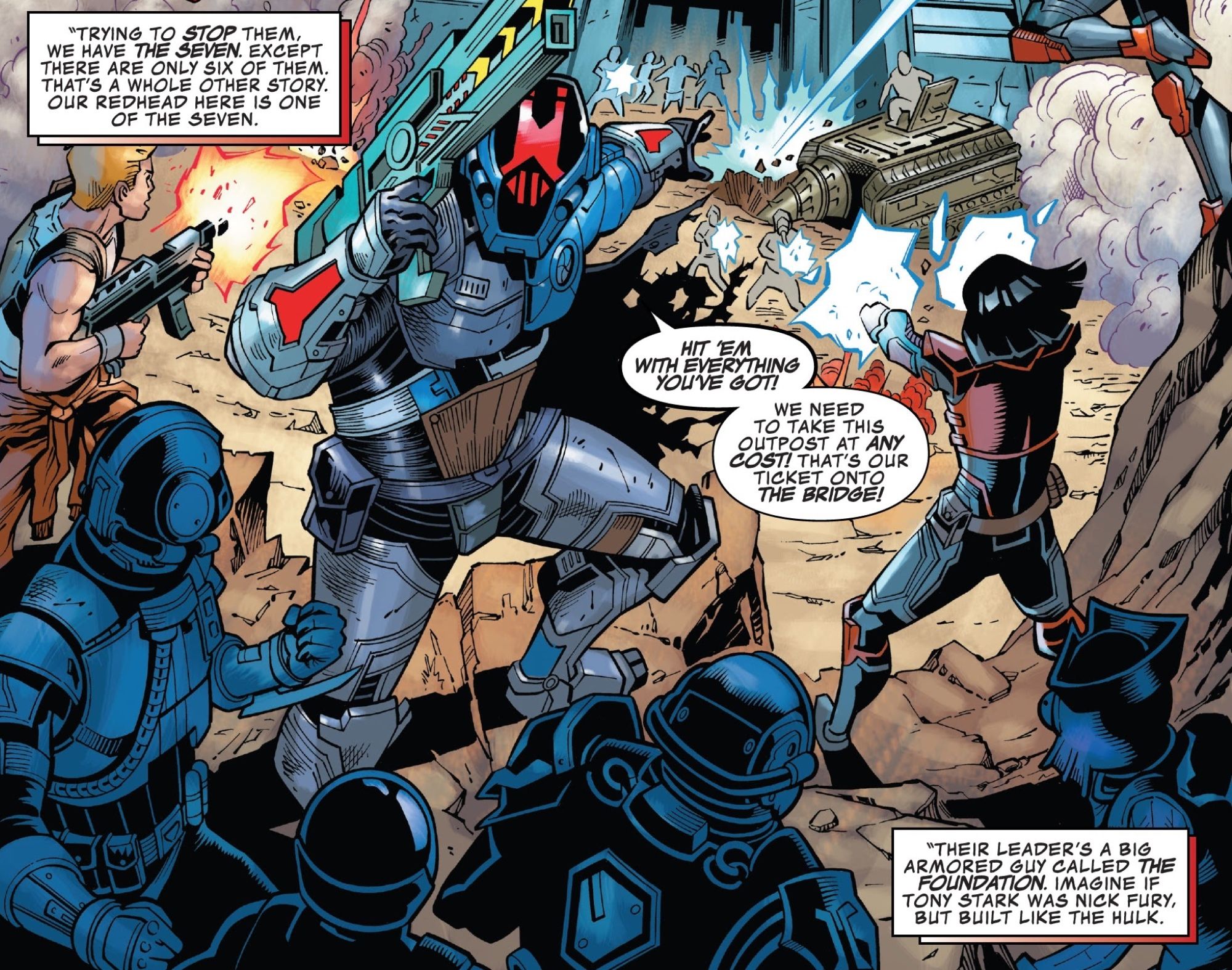Spider Man Describes The Rocks Foundation In Fortnite Zero War 1