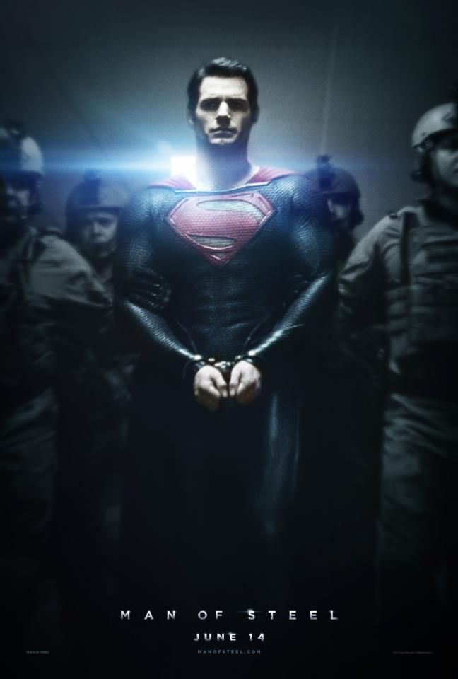 New Man of Steel Poster Can You Arrest Superman