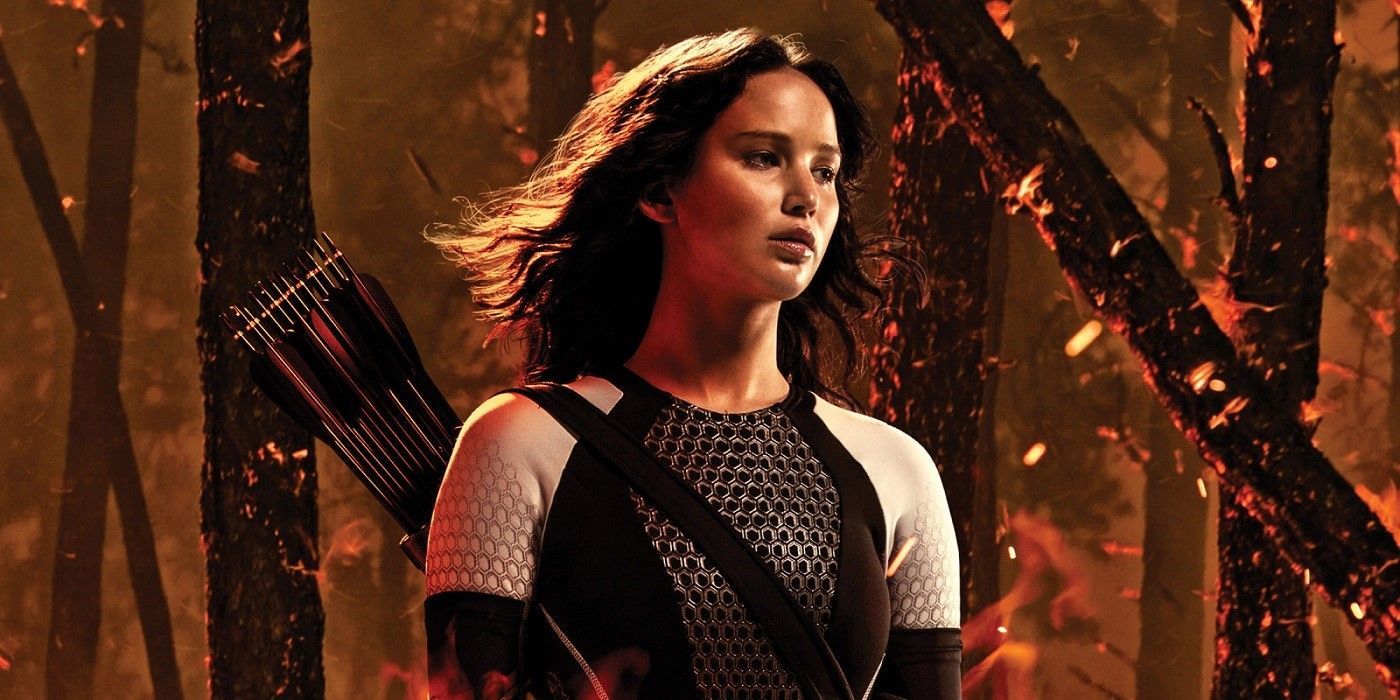 Jennifer Lawrence in Hunger Games Catching Fire