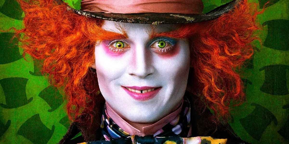 Johnny Depp Mad Hatter Alice in Wonderland