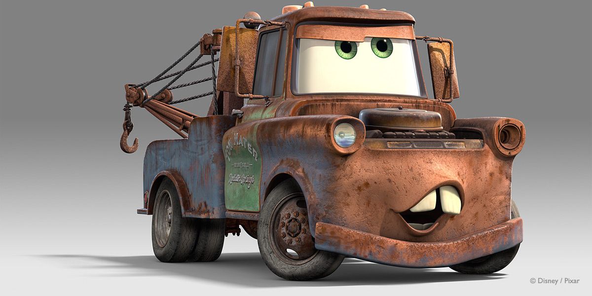 Cars 2. Mater, the naive, rusty, buck-toothed tow truck is arguably the mos...