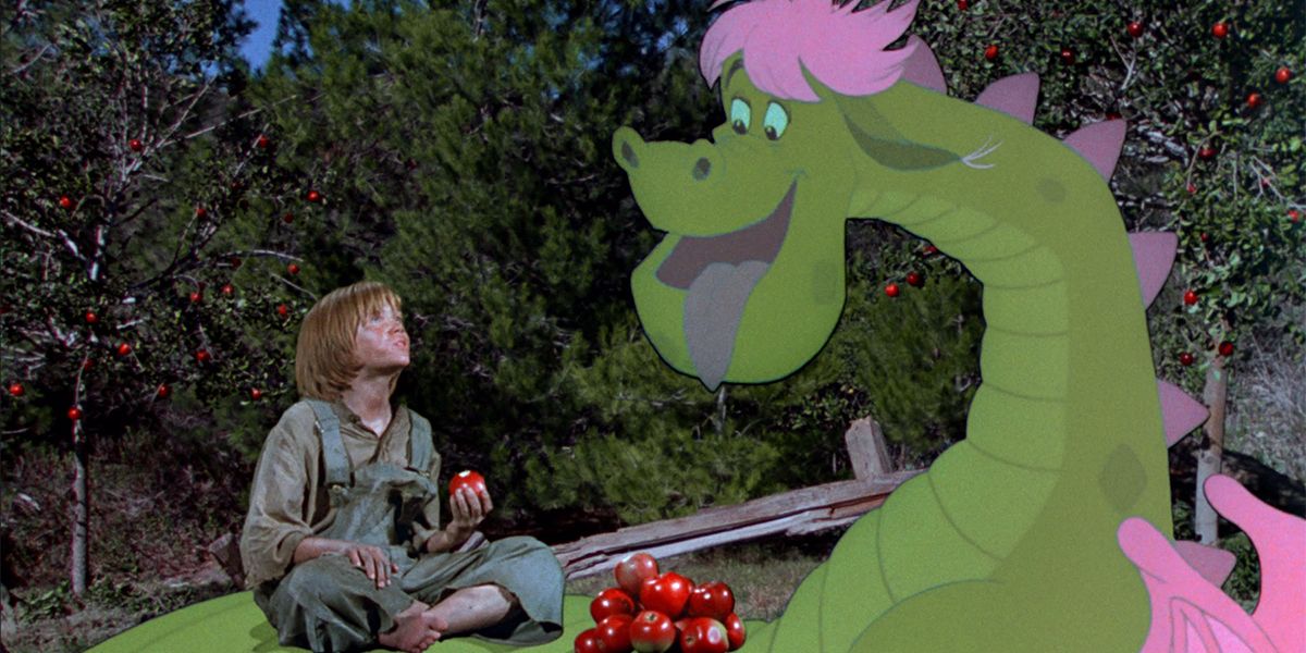 Pete's Dragon Image Offers First Look at Elliott | Screen Rant