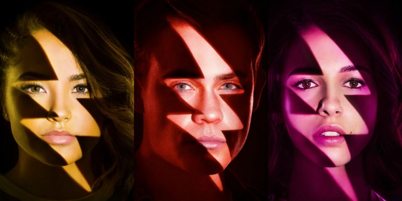 Power Rangers Character Posters Teenagers With Attitude