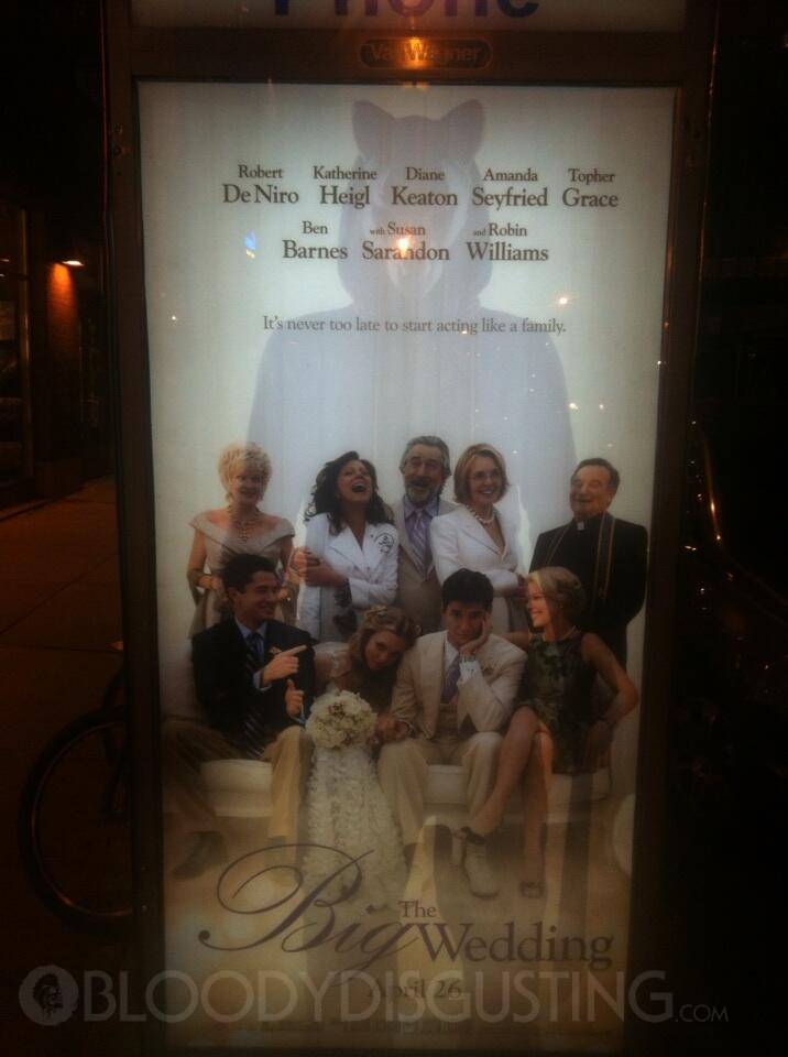 Viral Marketing For You Re Next Invades The Big Wedding Posters